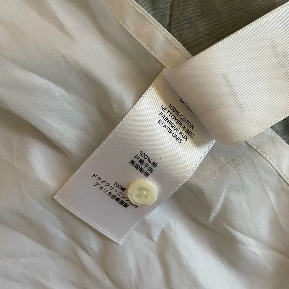 PETER DO Peter Shirt Vest in
White Size S NWT $555 - Picture 9 of 9